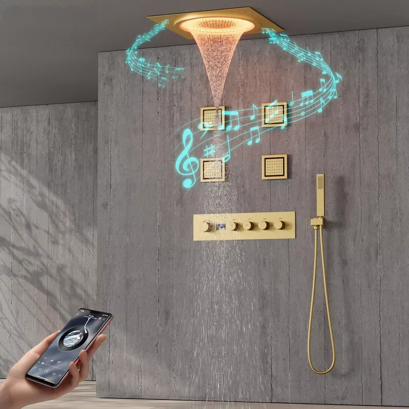 Spa & Wellness Zámeček Petrovice - مجموعة دش ذكية بإضاءة LED مع