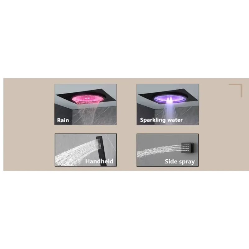 مجموعة دش ذكية بإضاءة LED مع ن - مراجعة Spa & Wellness Zámeček Petrovice وسعره