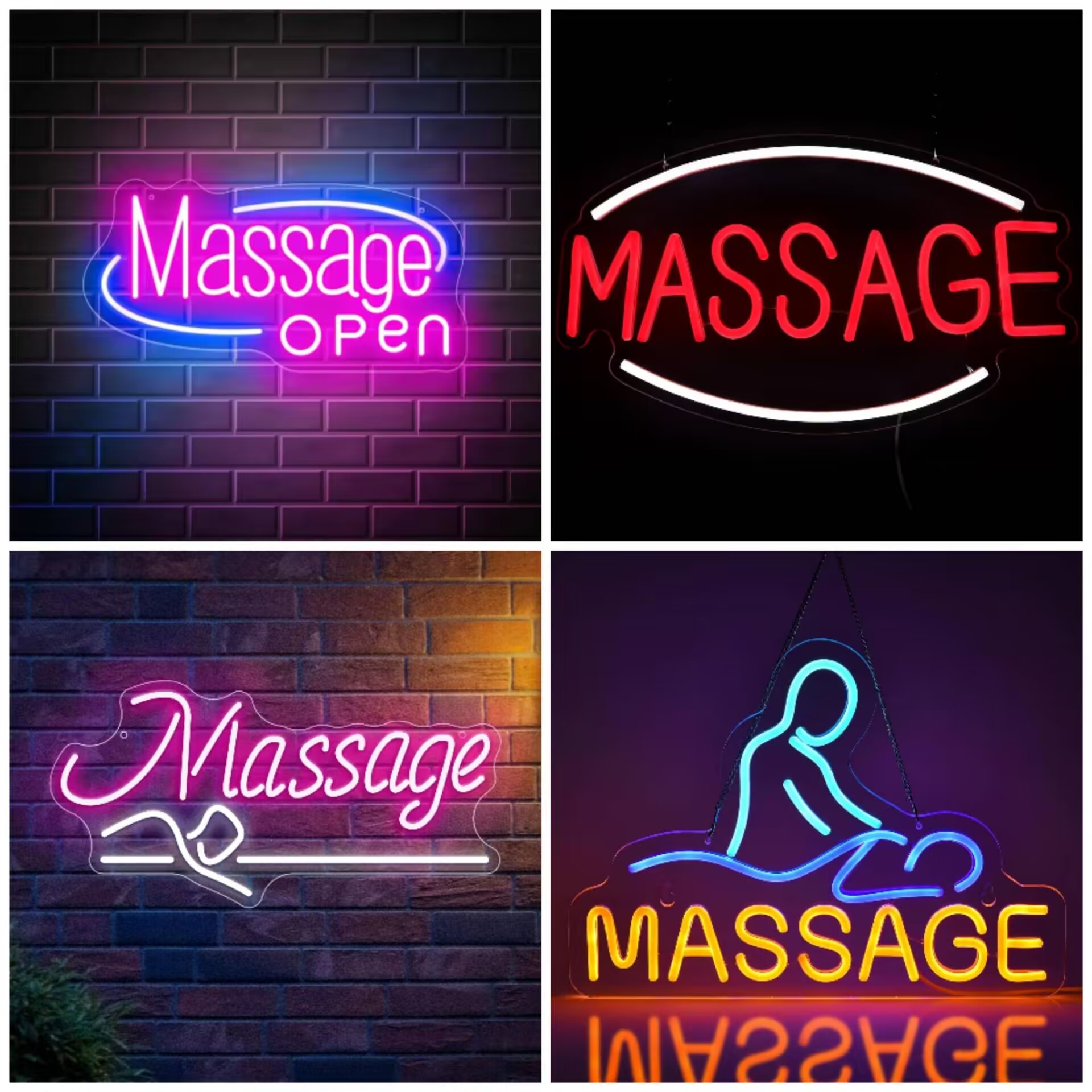 لافتة نيون LED قابلة للتعتيم ب - مراجعة Spa And Wellness Center وسعره