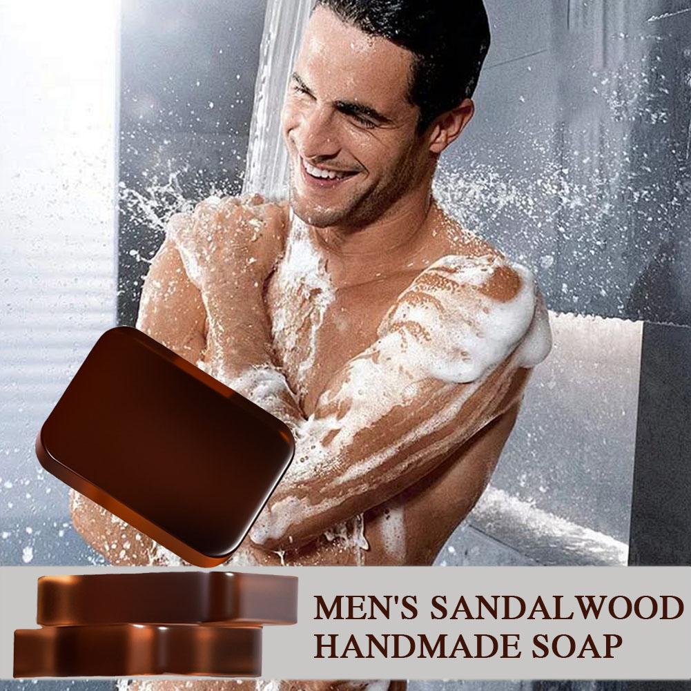 صابون خشب الصندل للرجال مصنوع  - مراجعة Hair Spa Wellness وسعره