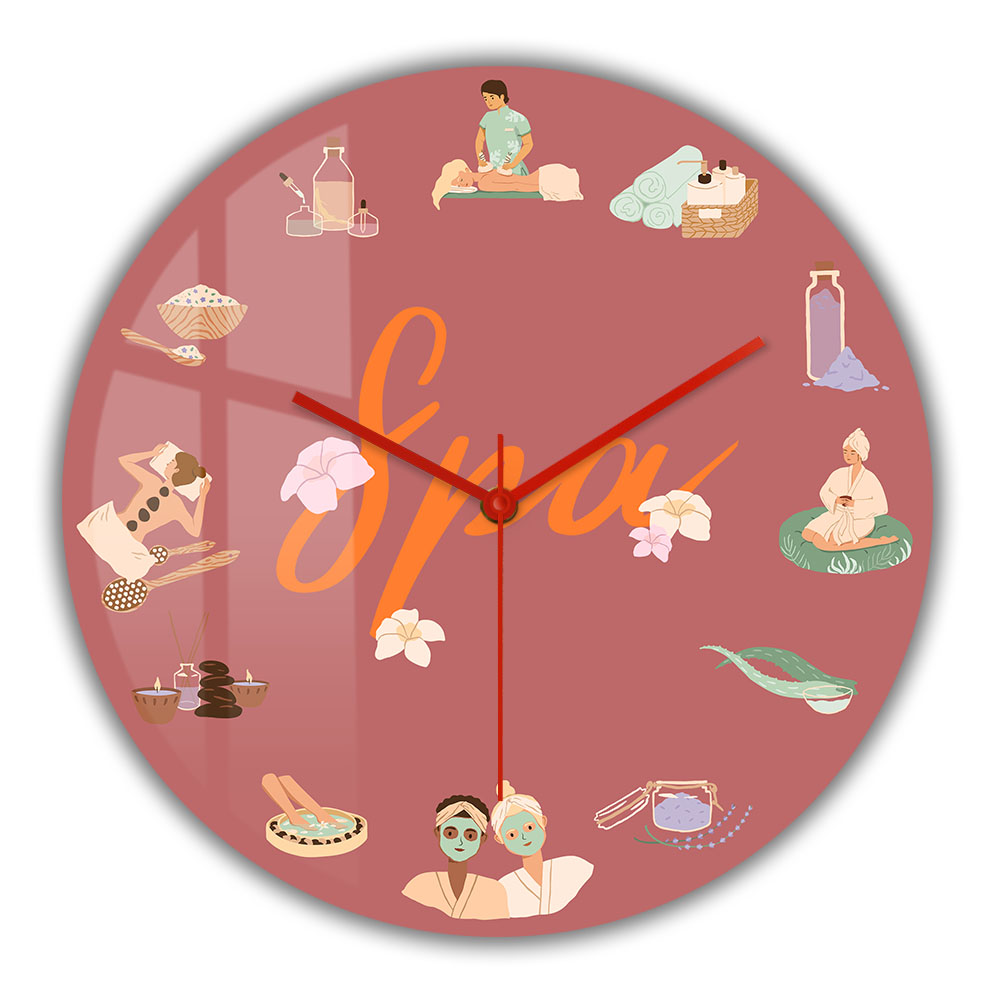 ساعة حائط صامتة من الكوارتز لص - مراجعة Spa And Wellness Center وسعره