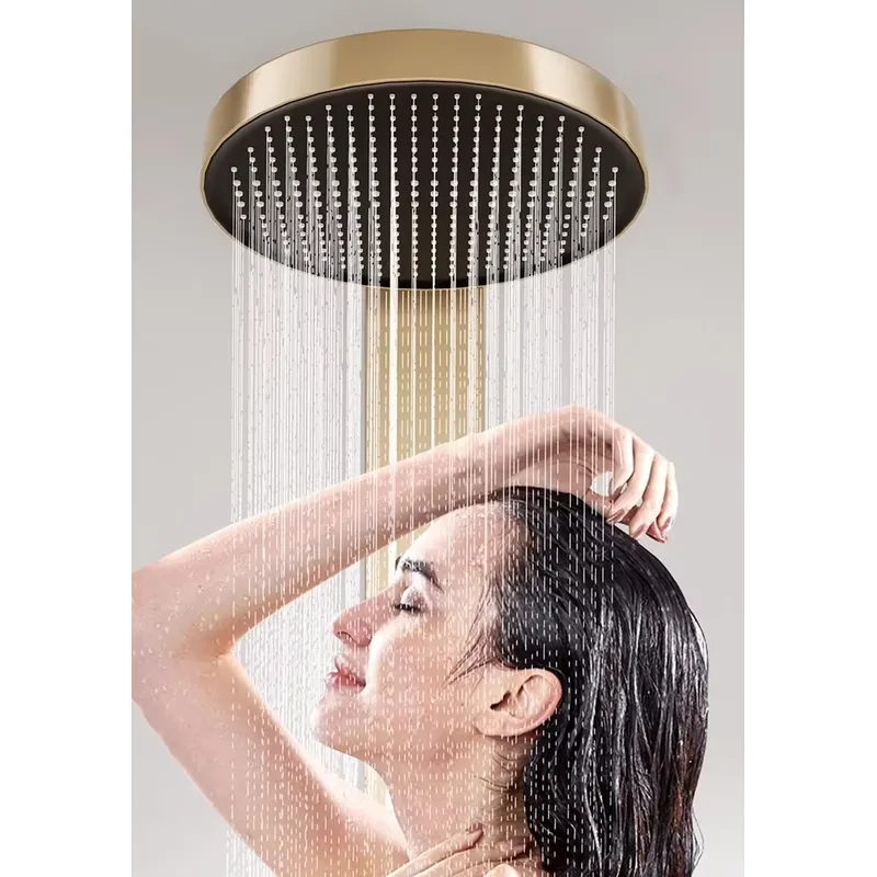 طقم لوحة دش نحاسية بتصميم مطر  - مراجعة Spa & Wellness Zámeček Petrovice وسعره